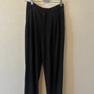 Rachel Comey Delta Pant Black Bubble Lace Womens Sz 4